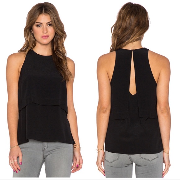 Sanctuary Tops - NWT Sanctuary Layered Tank w/Back Hook/Eye Closure